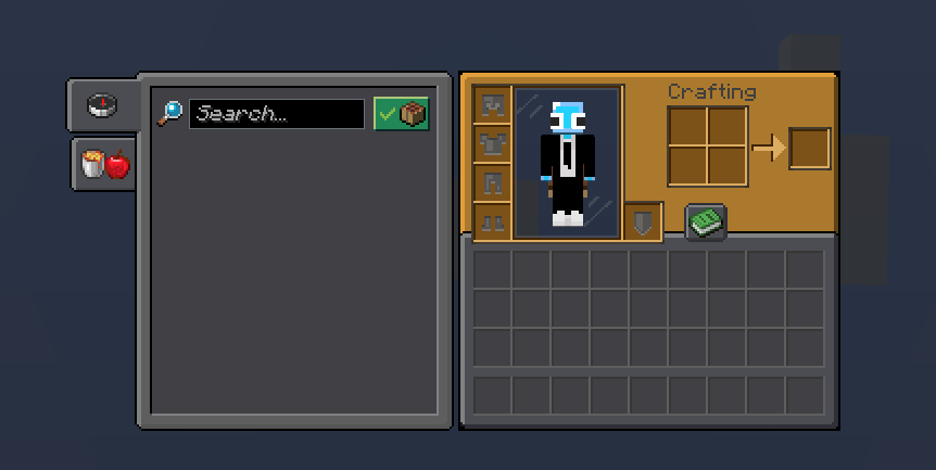 Basic inventory gui showcase
