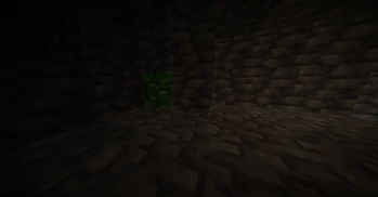 near the lava