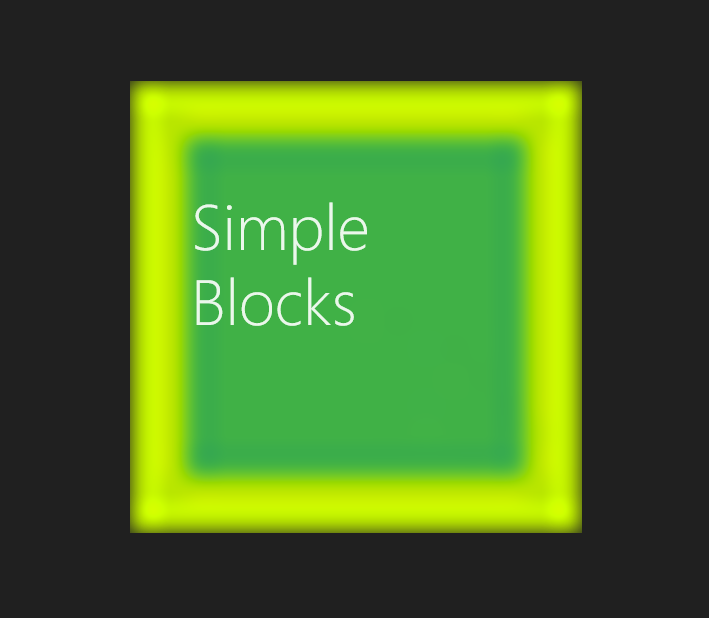 Simple Blocks