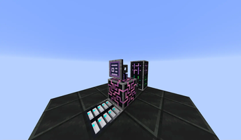 Small ME system with CPU - Black Theme.