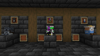 3 of the plushies in the mod