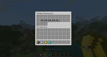 Gilded Backpack