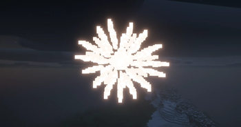 Firework Explodes!