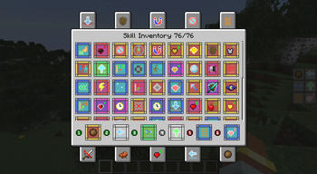 Skill Inventory Screen