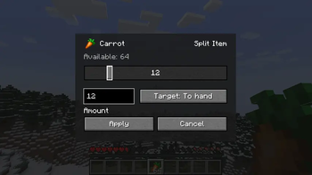 Division Menu