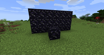 bedrock infused obsidian block