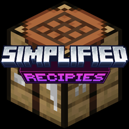 Simplified Recipies (Majnin Official Datapack)