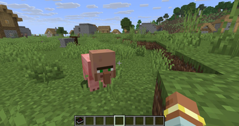 The villagers are pig-headed.