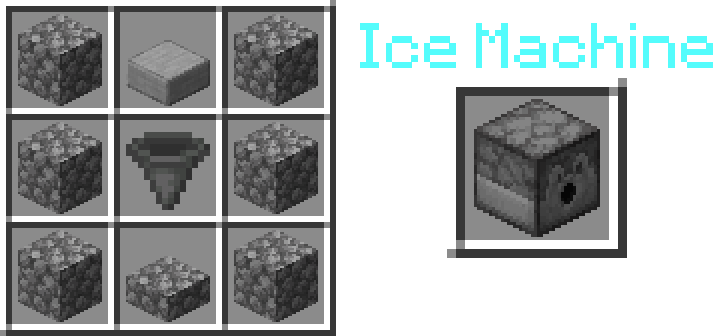 Ice Machine Recipe