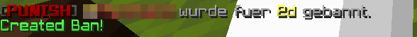 Created Ban!