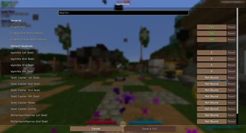 New settings menu for v1.3.0