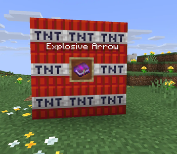 You can apply it on bows and crossbows
