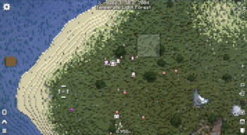 Xaero's World Map w/ Character Icons