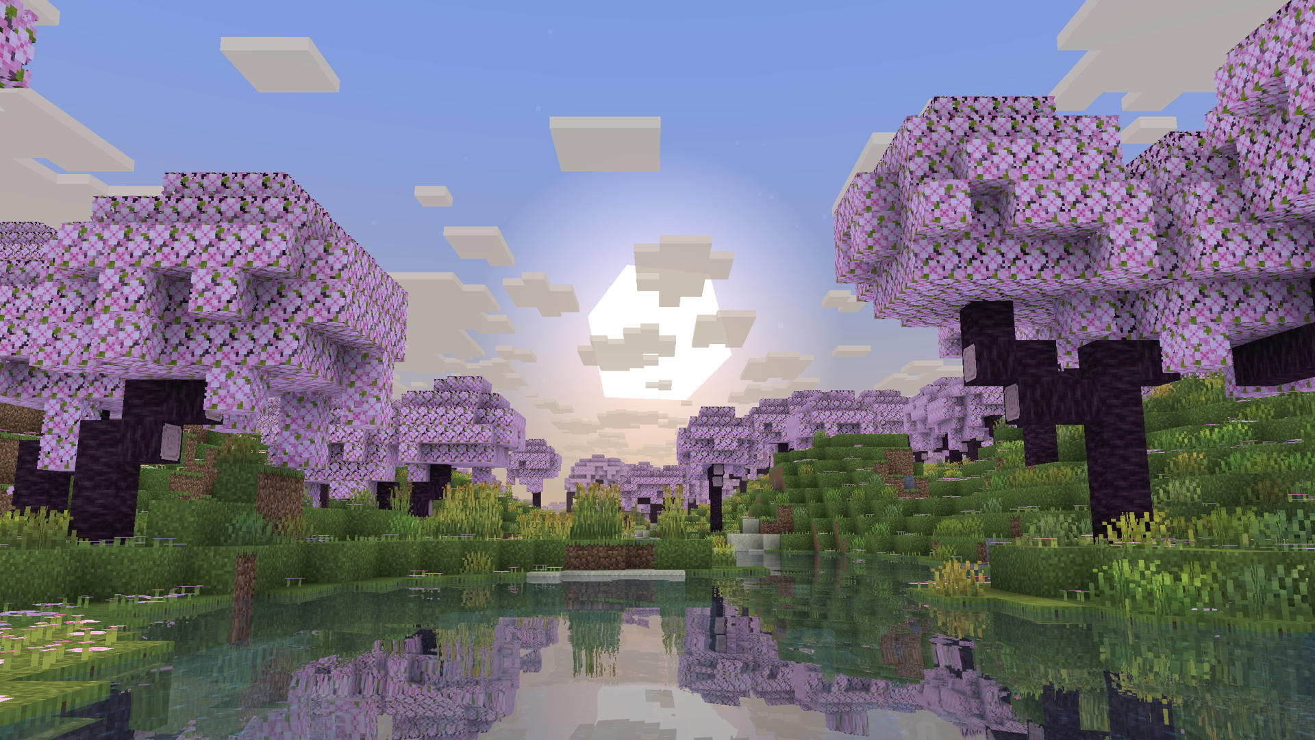 Cherry Sunset Miniature Shader