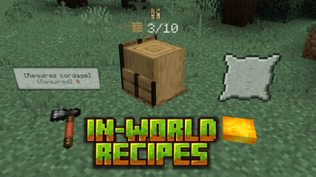 In-world recipes