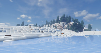 Snowy Hilltop