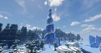 Glacier Biome Structure