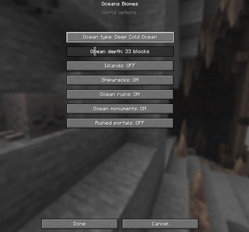 oceans biomes