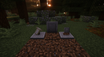 New look for the Obituary and Grave items