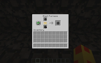 Raw Tungsten is smelted into Tungsten Cuboids