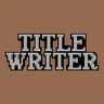 Title Writer