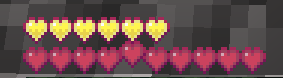 Hearts in-game + absorption hearts