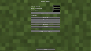 ⚙️ Mod Settings