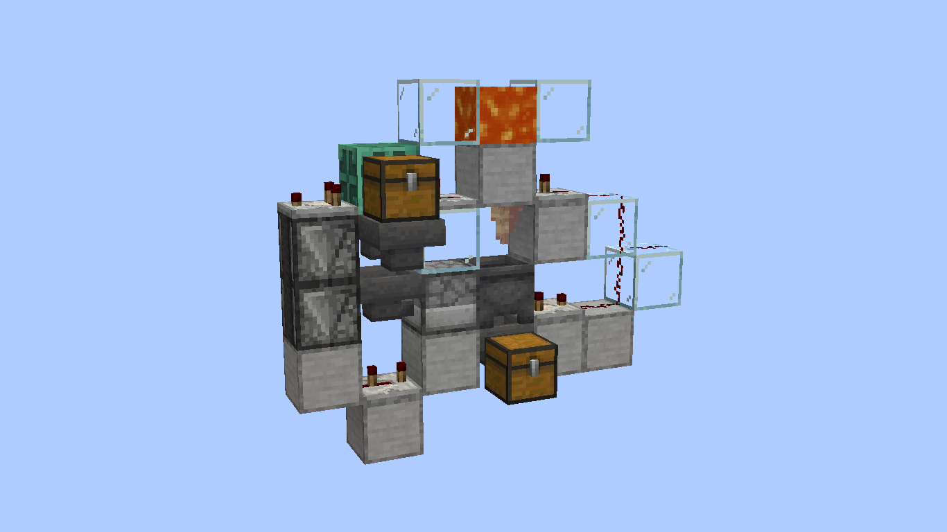 1-wide tile-able fully automatic Lava Farm.