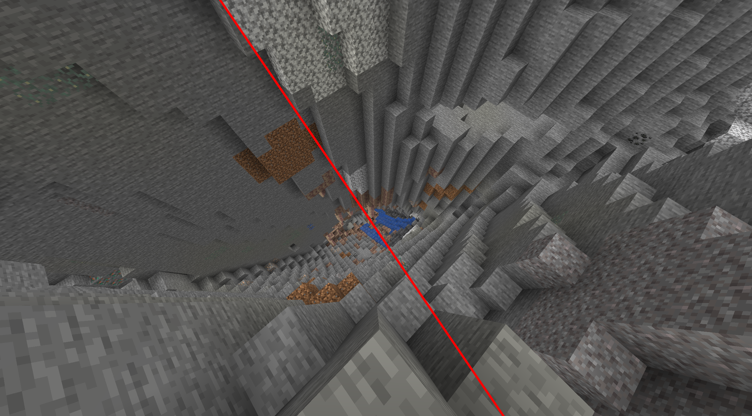 Cave clean up minecraft data pack