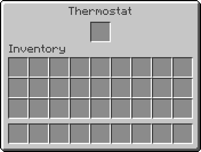 Thermostat GUI