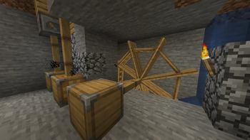 Water Wheel Setup