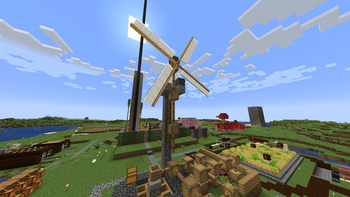 A windmill