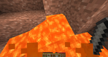 Lava swim