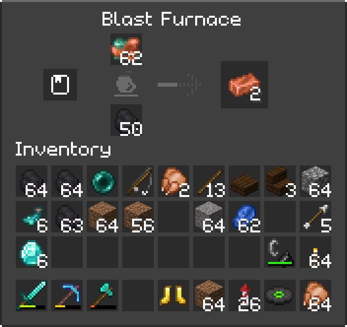 Blast furnace.