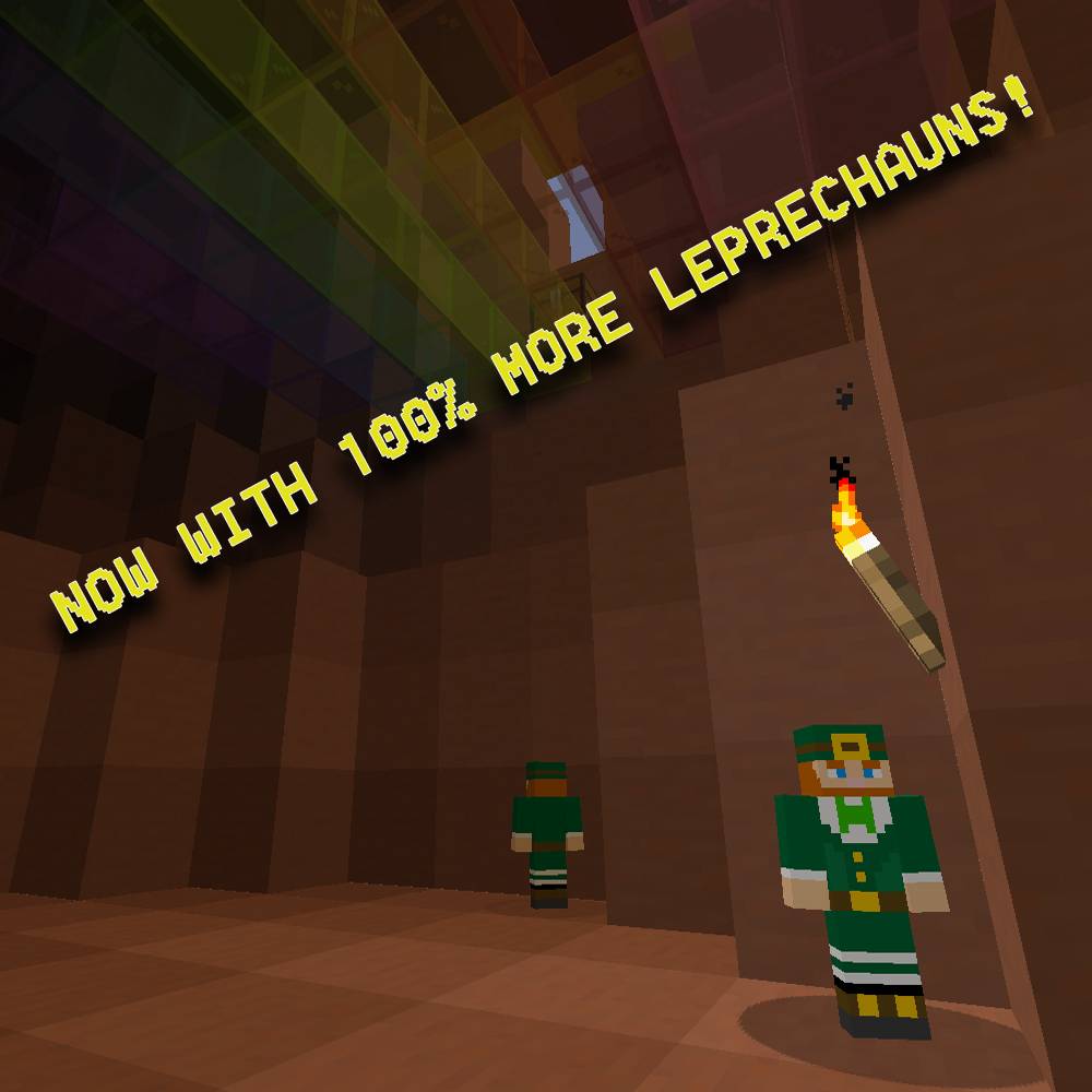 Mod also adds Leprechauns!