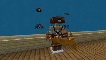 leather armor + wooden weapons