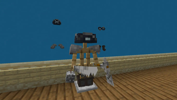 chain armor + stone weapons