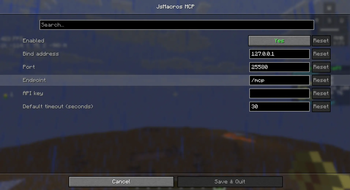 ClothConfig Menu