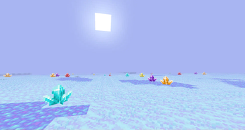 The Crystalline Expanse Of A Glutton Fields Biome