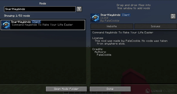 SmartKeybinds Screenshot 2