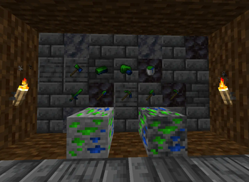 Lonoxieum Tools, item, and ore blocks
