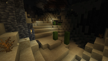 Underground desert