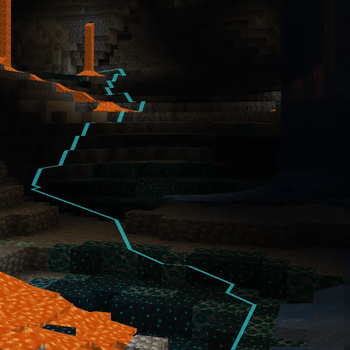 in cave