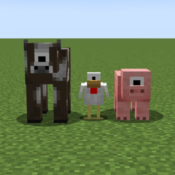 Every mob has one eye!