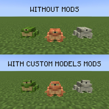 Compatible with Optifine / CEM mods (Optional)