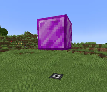 Display Block, displaying a block