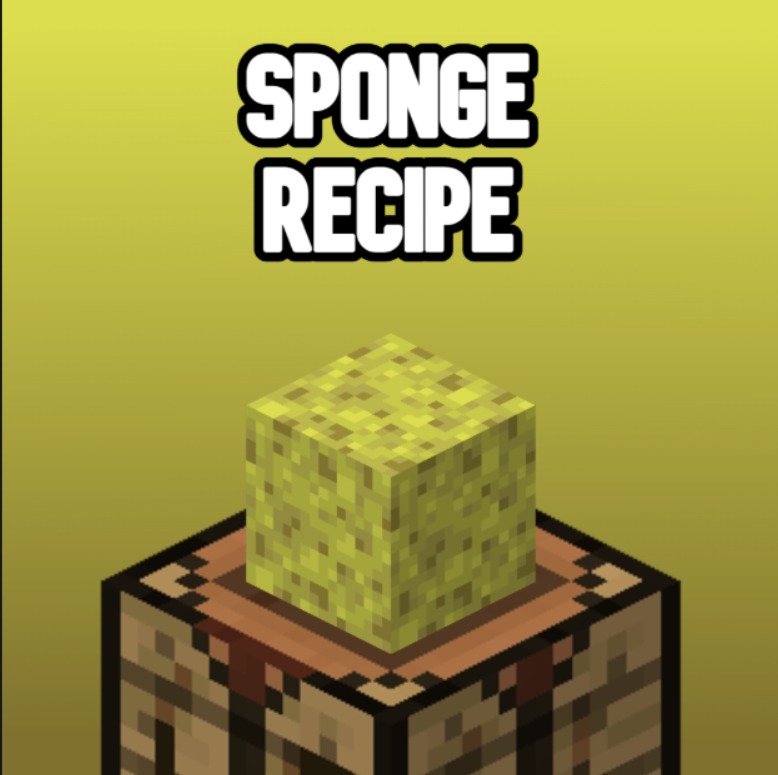 Craftable Sponge Recipe