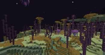 Enderscape's Celestial Grove biome