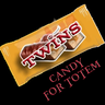 Twins candy totem