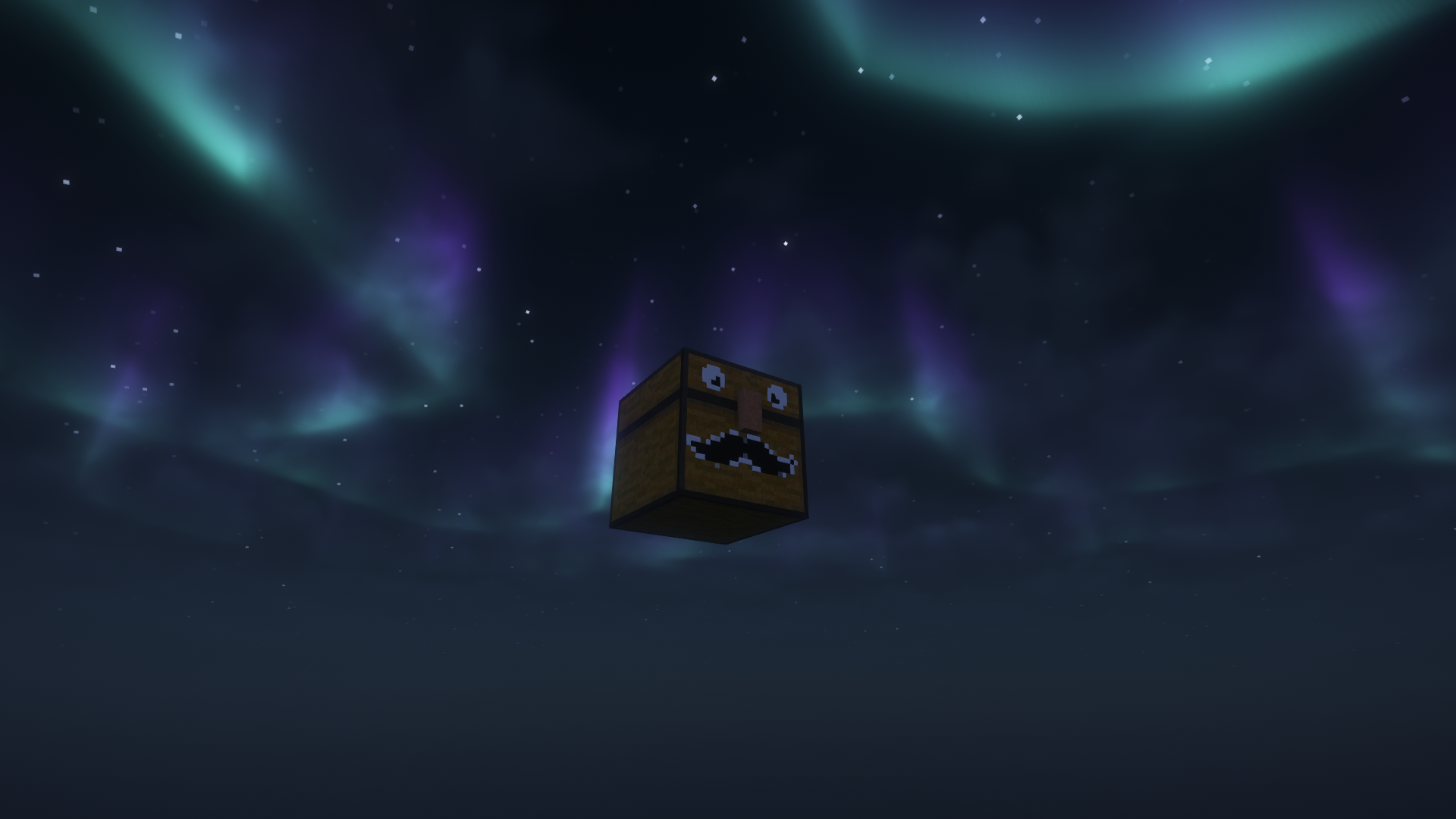 Picture displays how the chest looks like. Quite surprised to be floating in the air like that.. 